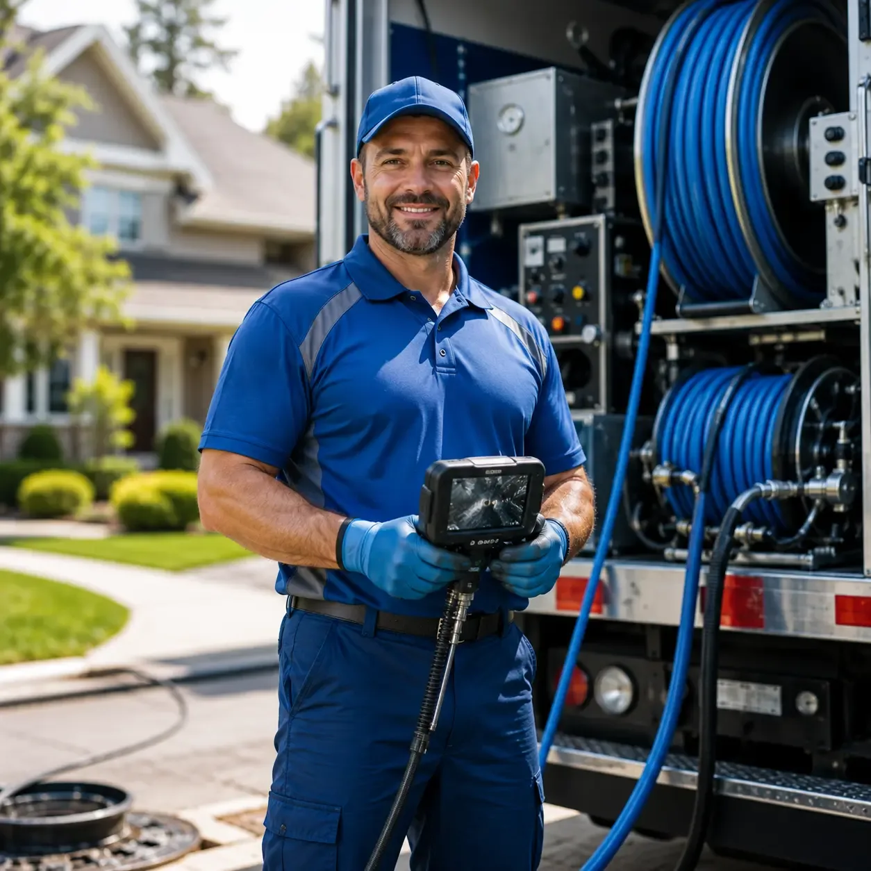 Local outdoor drain cleaning specialists in Portville, NY
